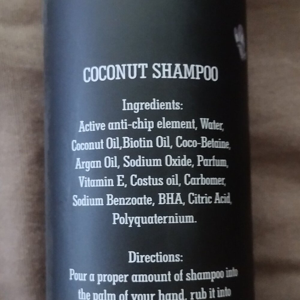 Coconut Shampoo New 5 for $20
